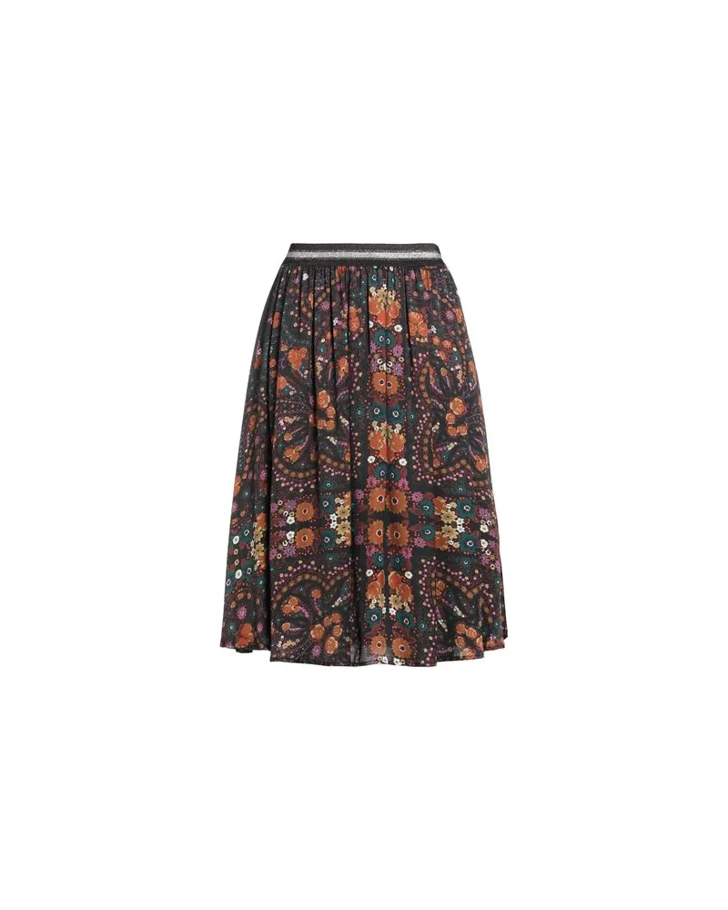 Dixie HOSEN & RÖCKE - Midi-Röckeauf YOOX.COM Schwarz