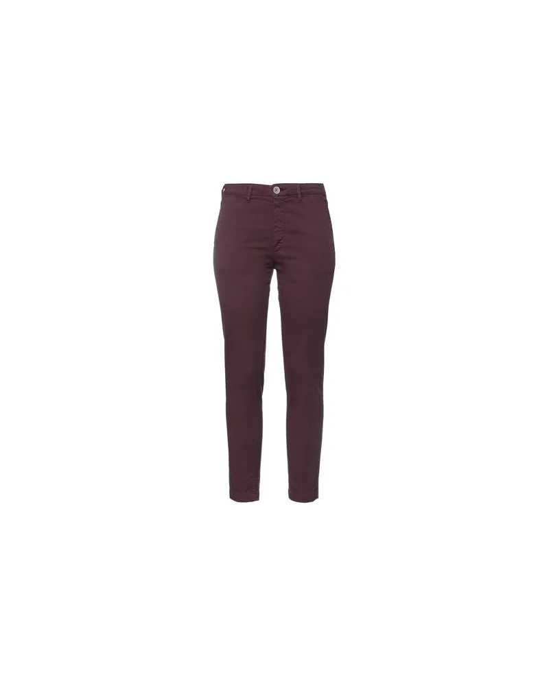 BARBA HOSEN & RÖCKE - Hosenauf YOOX.COM Bordeaux