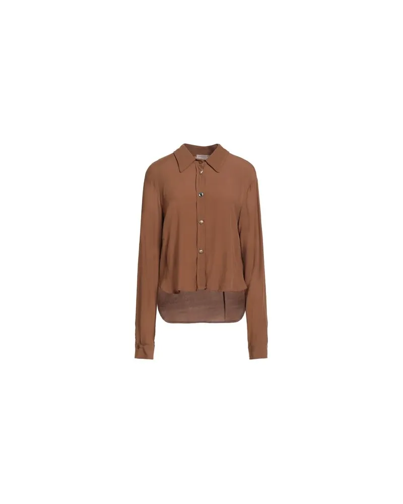 Rinascimento TOPS - Hemdenauf YOOX.COM Braun