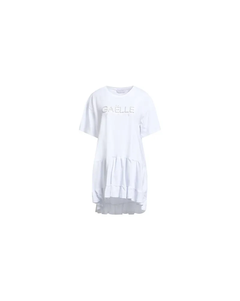 Gaëlle Bonheur KLEIDER - Mini-Kleiderauf YOOX.COM Weiß