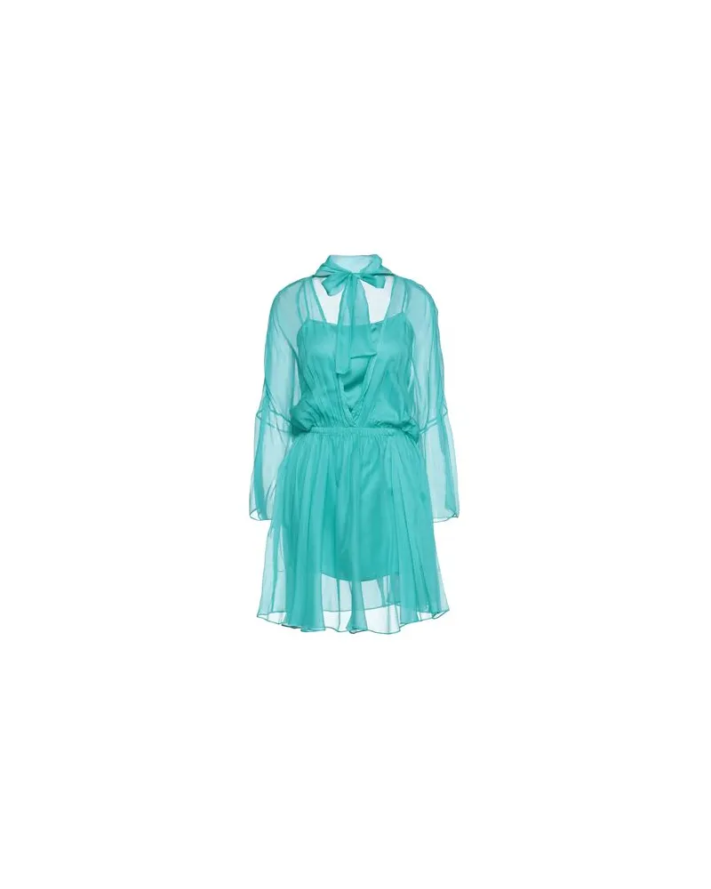 Pinko KLEIDER - Mini-Kleiderauf YOOX.COM Tūrkis