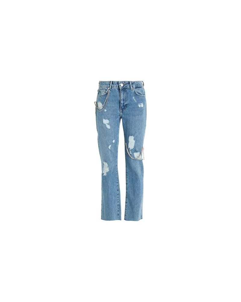 TOY G HOSEN & RÖCKE - Jeanshosenauf YOOX.COM Blau