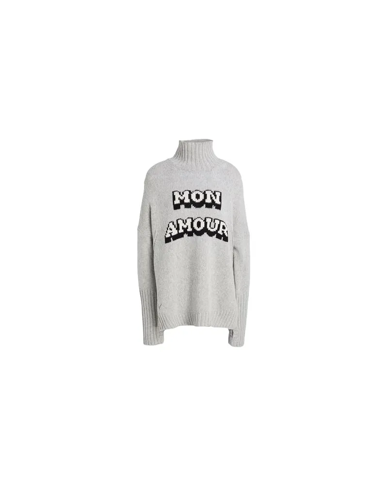 Zadig & Voltaire STRICKWAREN - Rollkragenpulloverauf YOOX.COM Hellgrau