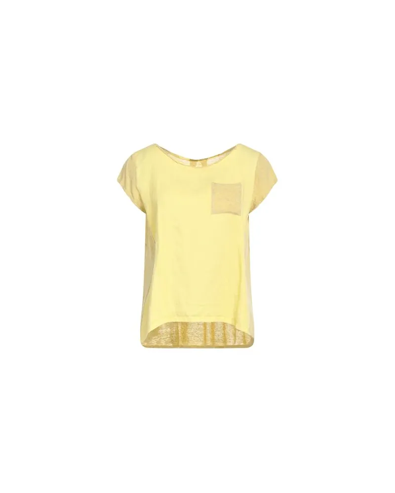 VIA MASINI 80 TOPS - T-shirtsauf YOOX.COM Pastellgelb