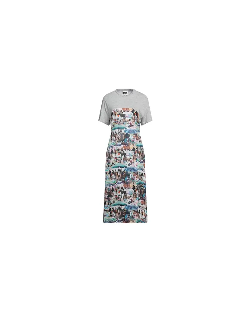 BIMBA Y LOLA KLEIDER - Midi-Kleiderauf YOOX.COM Grau