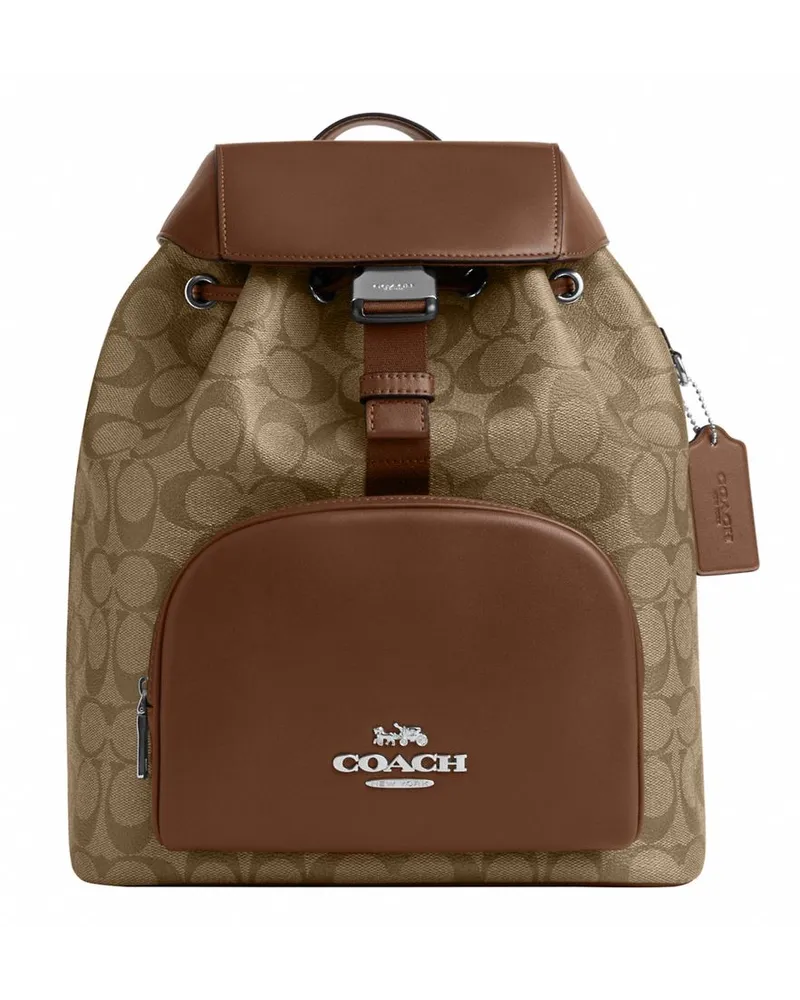 Coach Rucksack Braun