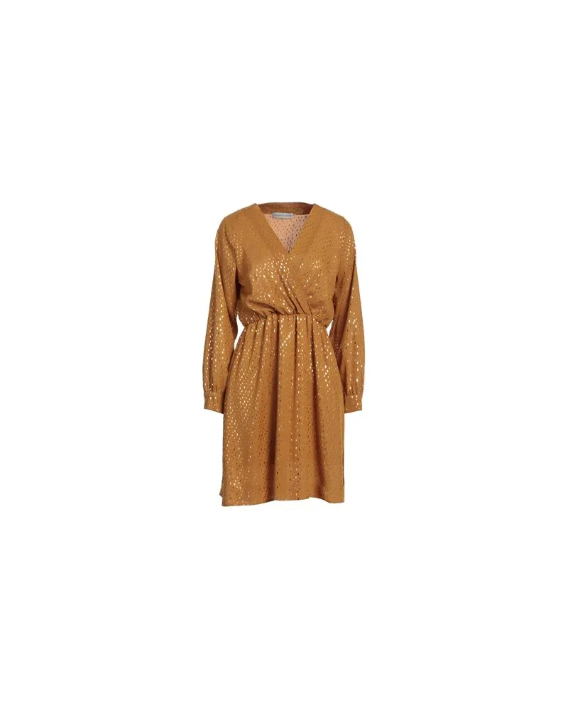 Boutique de la Femme KLEIDER - Mini-Kleiderauf YOOX.COM Kamel