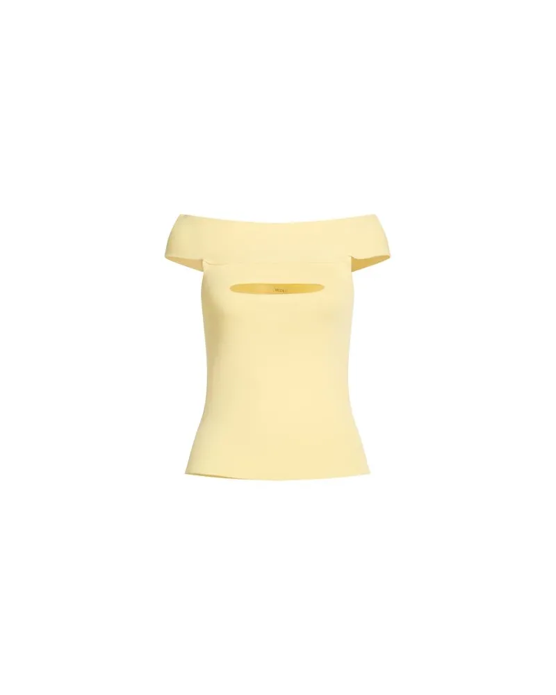 VICOLO TOPS - Topsauf YOOX.COM Pastellgelb