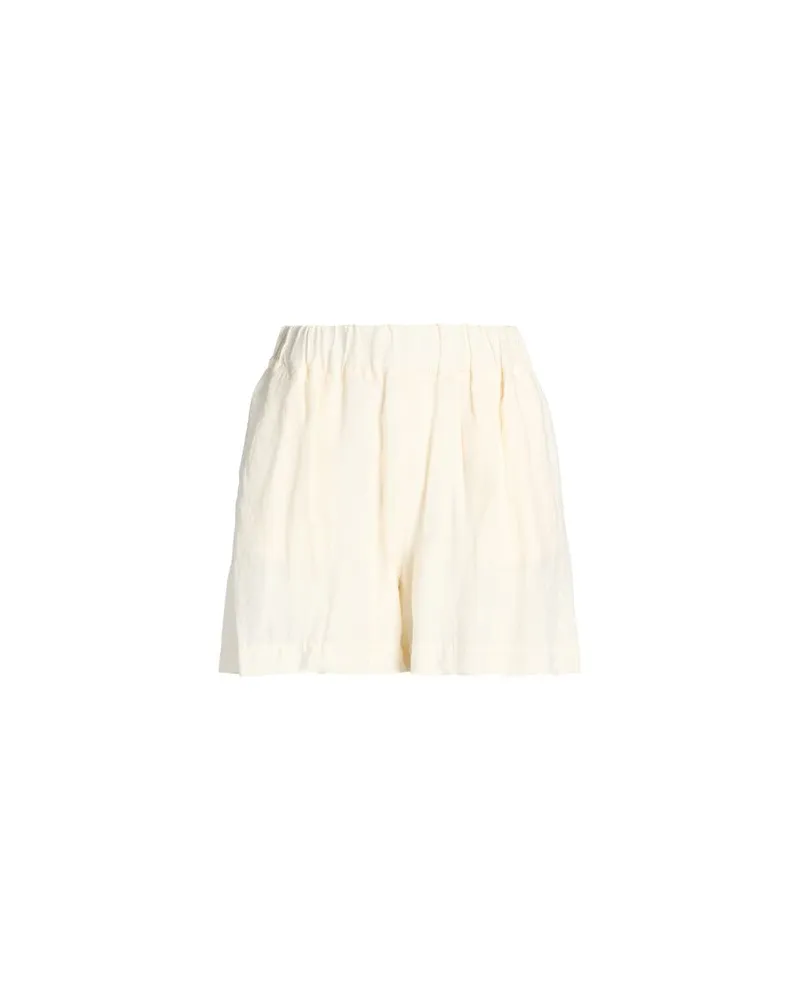 120% Lino HOSEN & RÖCKE - Shorts & Bermudashortsauf YOOX.COM Cremeweiß