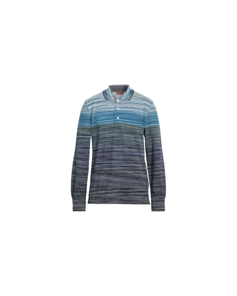 Missoni TOPS - Poloshirtsauf YOOX.COM Azurblau