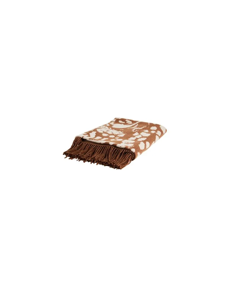 Dolce & Gabbana BETTWÄSCHE - Plaids und Deckenauf YOOX.COM Braun