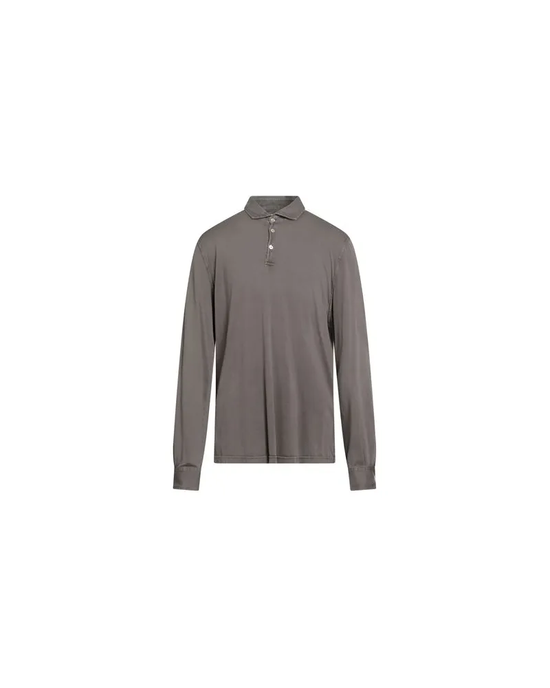 Fedeli TOPS - Poloshirtsauf YOOX.COM Braungrau