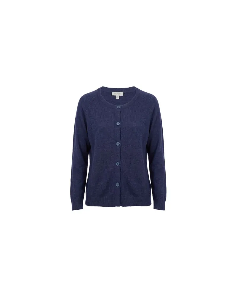 CROSSLEY STRICKWAREN - Strickjackenauf YOOX.COM Marineblau