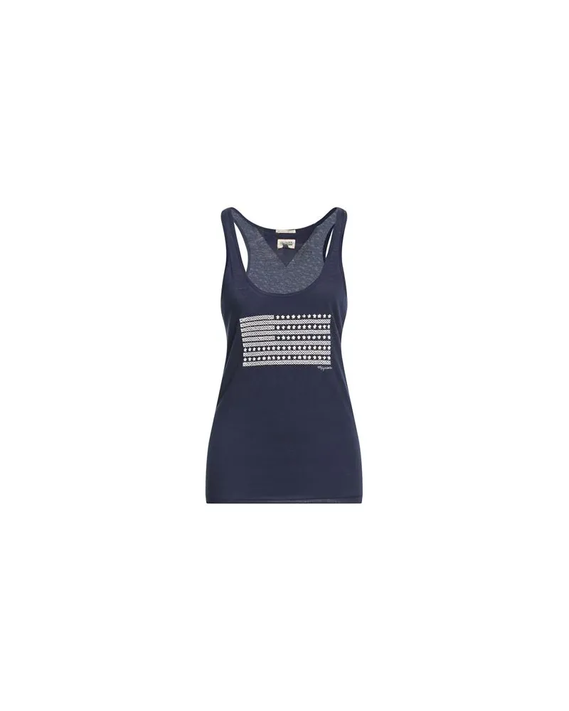 Tommy Hilfiger DENIM - TOPS - Tank Topsauf YOOX.COM Marineblau
