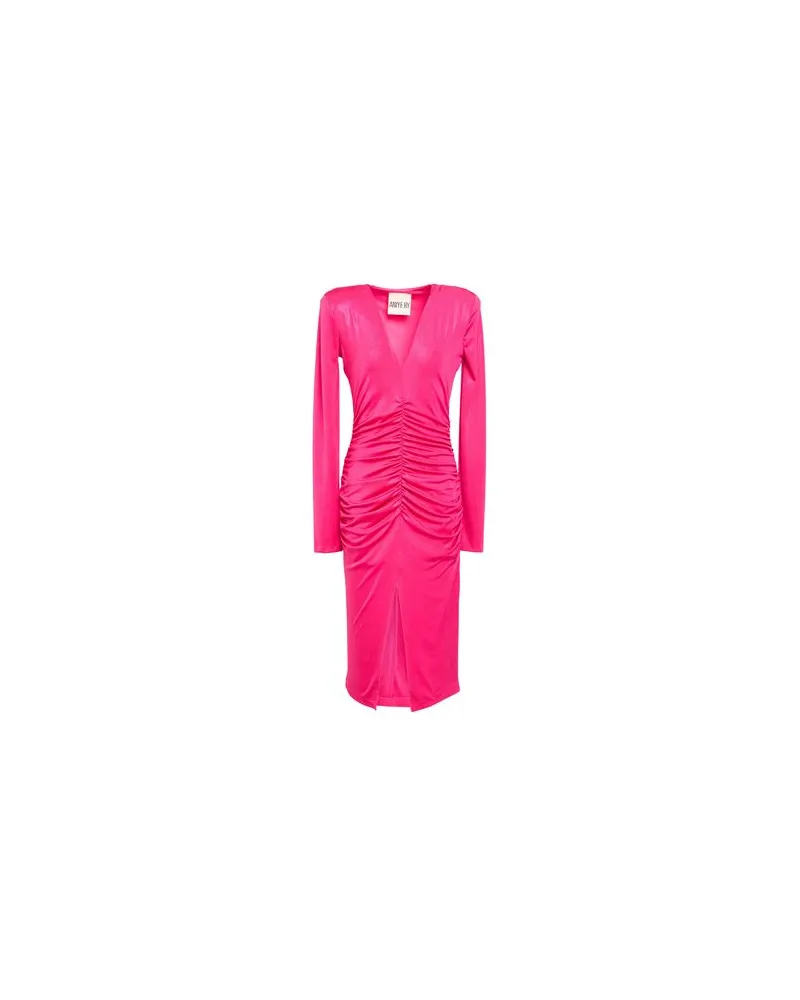 Aniye By KLEIDER - Midi-Kleiderauf YOOX.COM Fuchsia