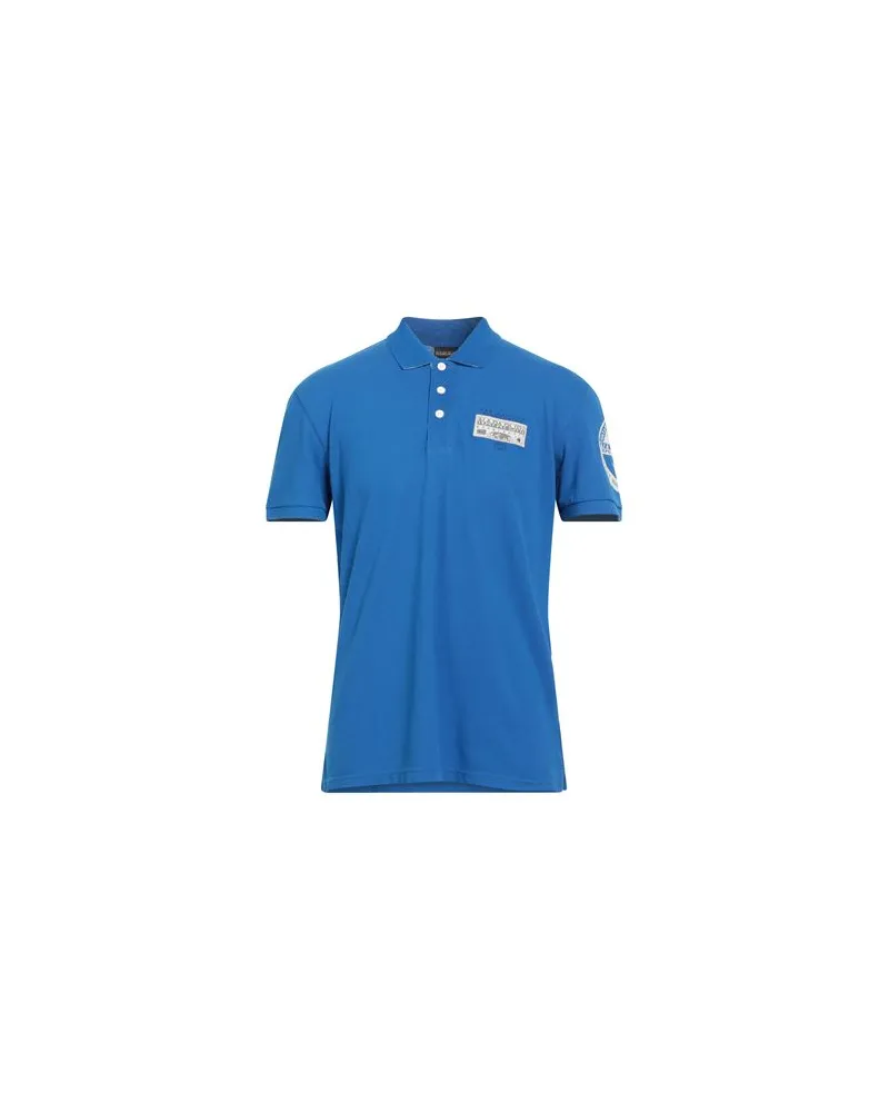 Napapijri TOPS - Poloshirtsauf YOOX.COM Blau