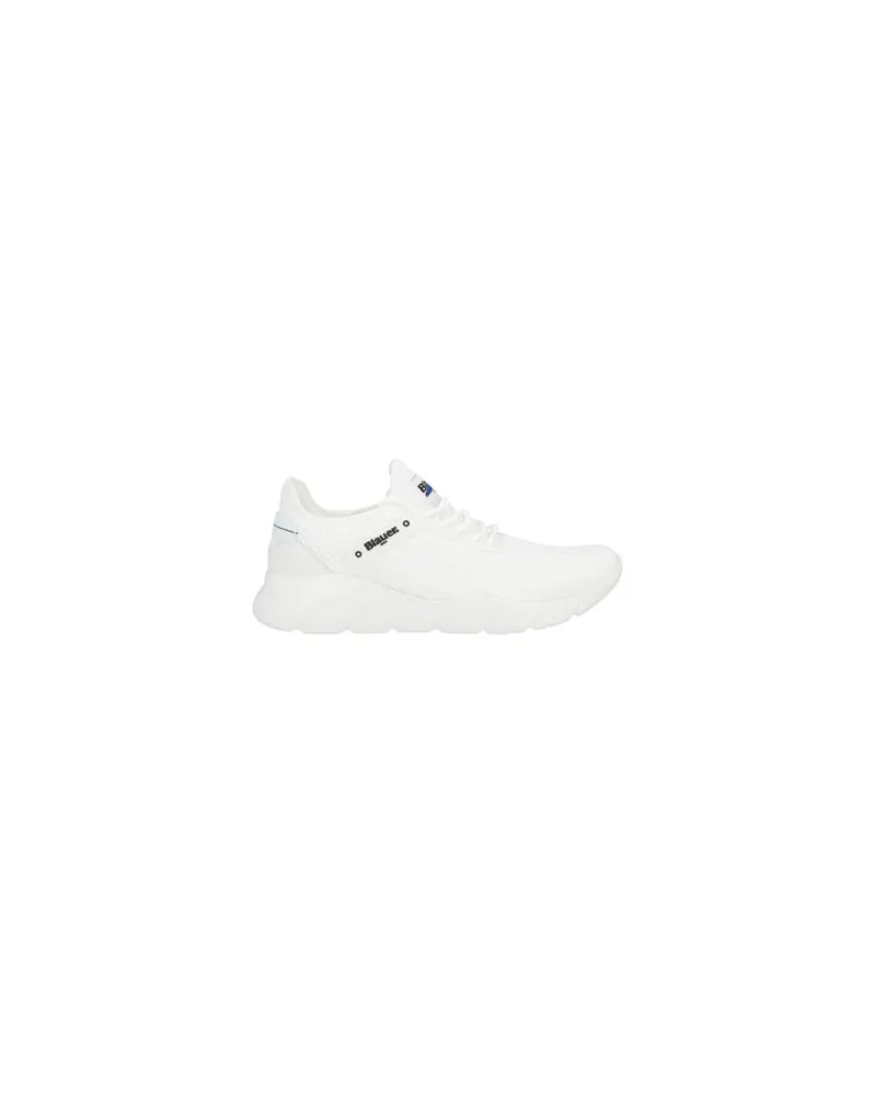 Blauer SCHUHE - Sneakersauf YOOX.COM Weiß