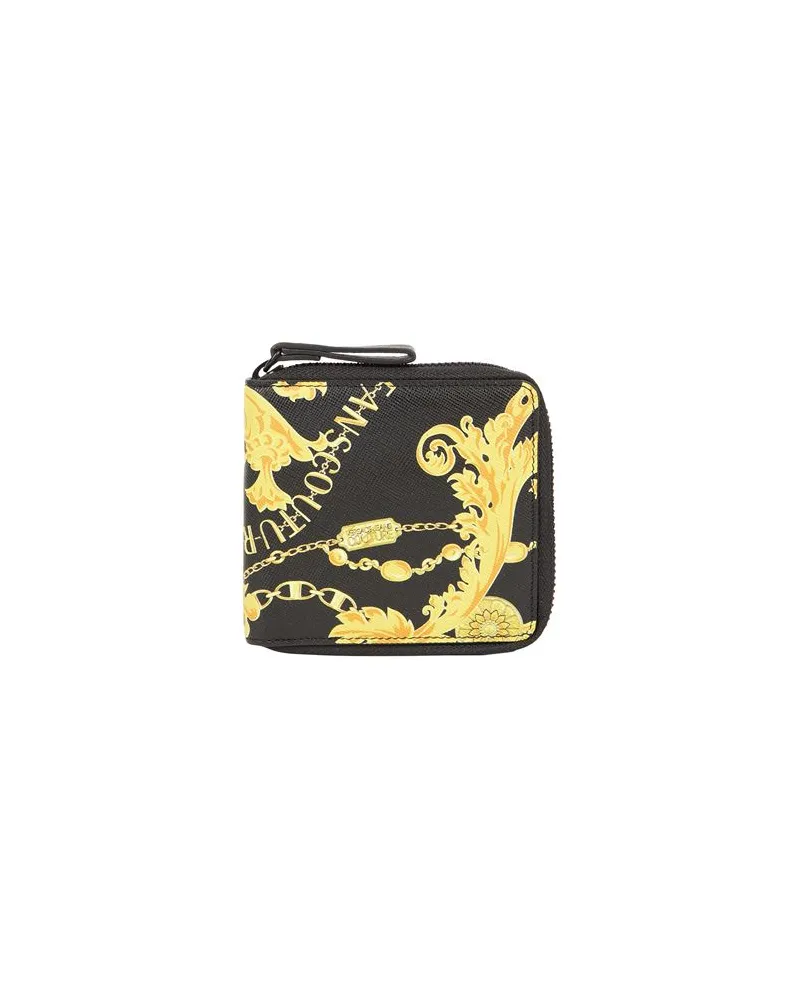 Versace Jeans Kleinlederwaren - Brieftaschenauf YOOX.COM Schwarz