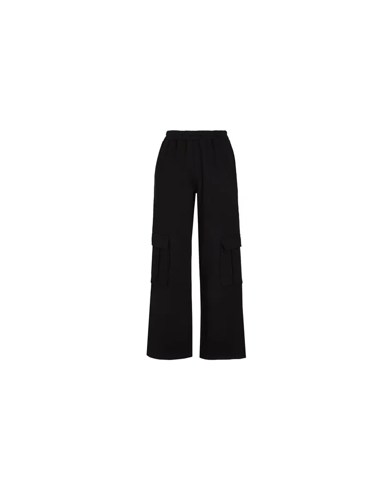 8 by Yoox ORGANIC COTTON CARGO SWEATPANT  - HOSEN & RÖCKE - Hosenauf YOOX.COM Schwarz