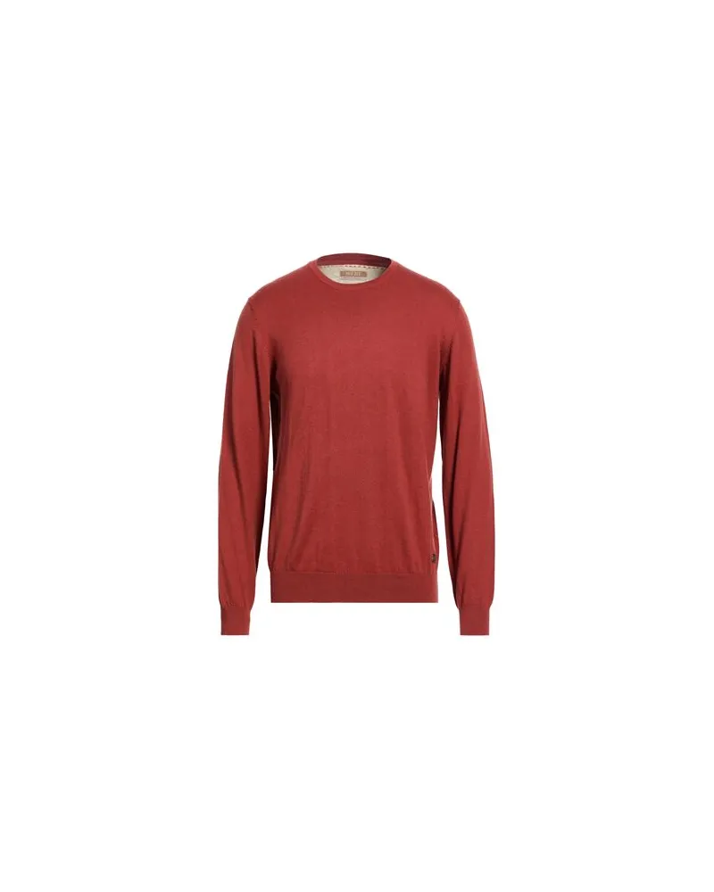 YES ZEE by Essenza NATURAL FEELING - STRICKWAREN - Pulloverauf YOOX.COM Rostrot