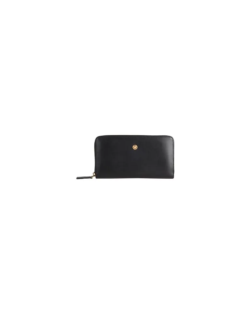 Versace Kleinlederwaren - Brieftaschenauf YOOX.COM Schwarz