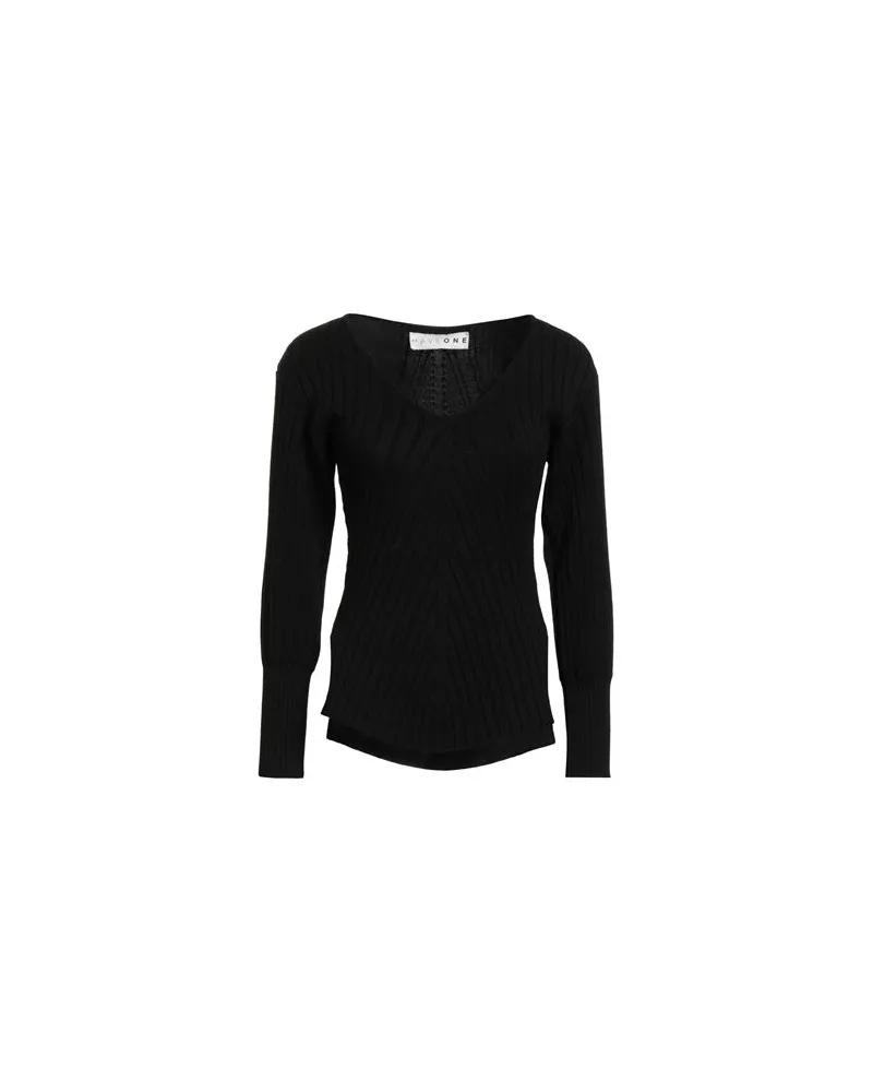 HAVEONE STRICKWAREN - Pulloverauf YOOX.COM Schwarz