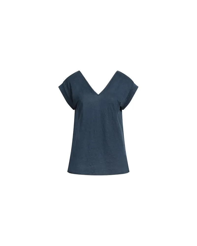 Majestic TOPS - T-shirtsauf YOOX.COM Marineblau