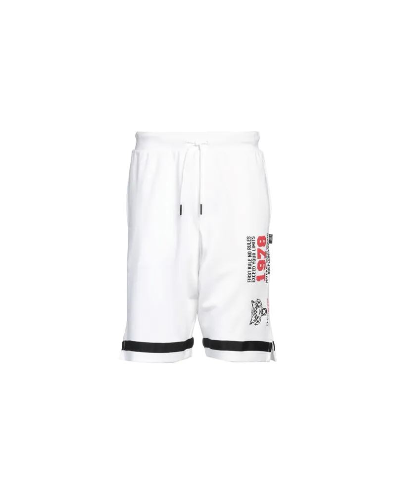 Philipp Plein HOSEN & RÖCKE - Shorts & Bermudashortsauf YOOX.COM Weiß