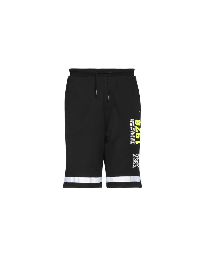 Philipp Plein HOSEN & RÖCKE - Shorts & Bermudashortsauf YOOX.COM Schwarz