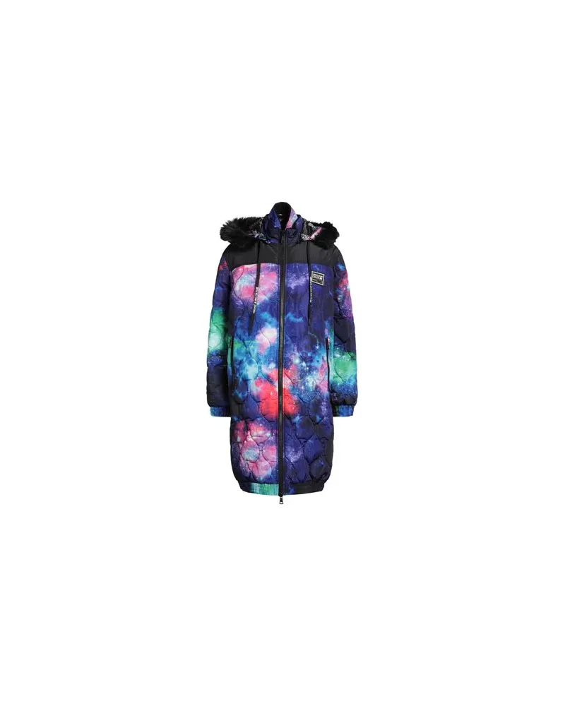 Versace Jeans JACKEN & MÄNTEL - Pufferjacken & Daunenjackenauf YOOX.COM Schwarz