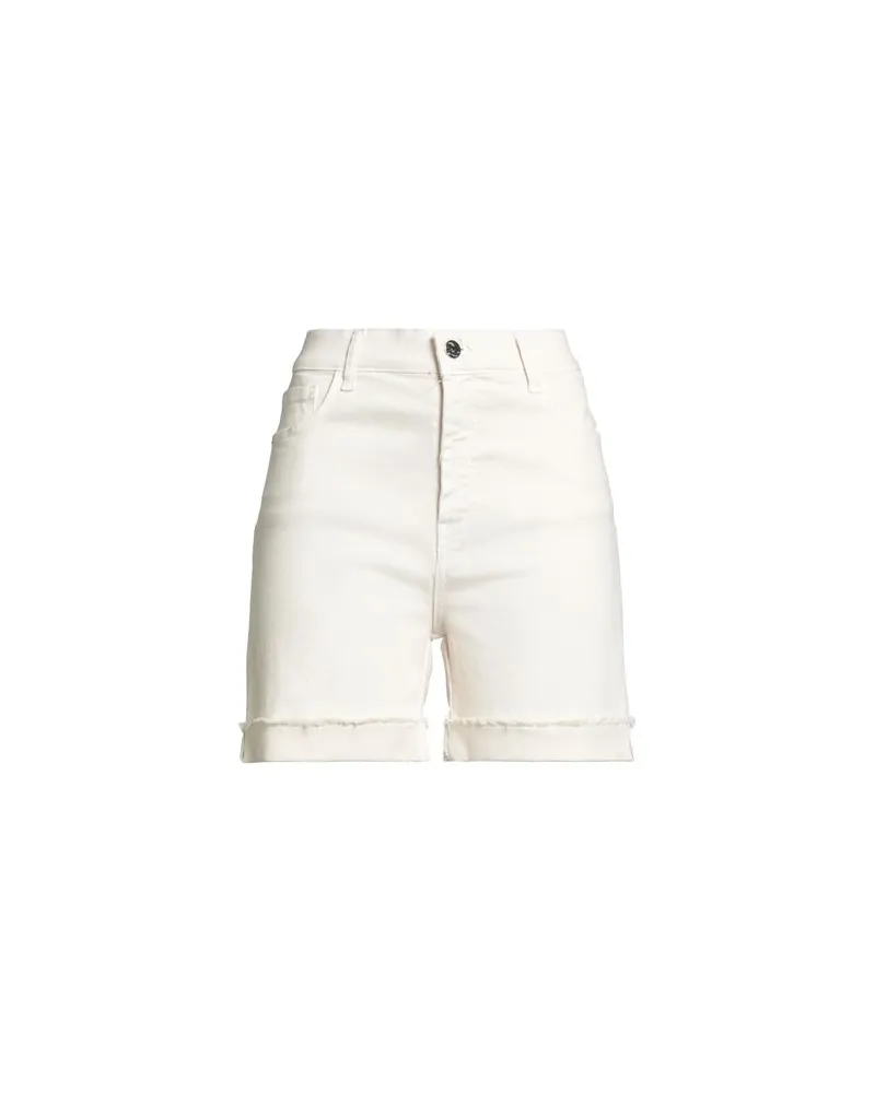 Kaos HOSEN & RÖCKE - Jeansshortsauf YOOX.COM Elfenbein