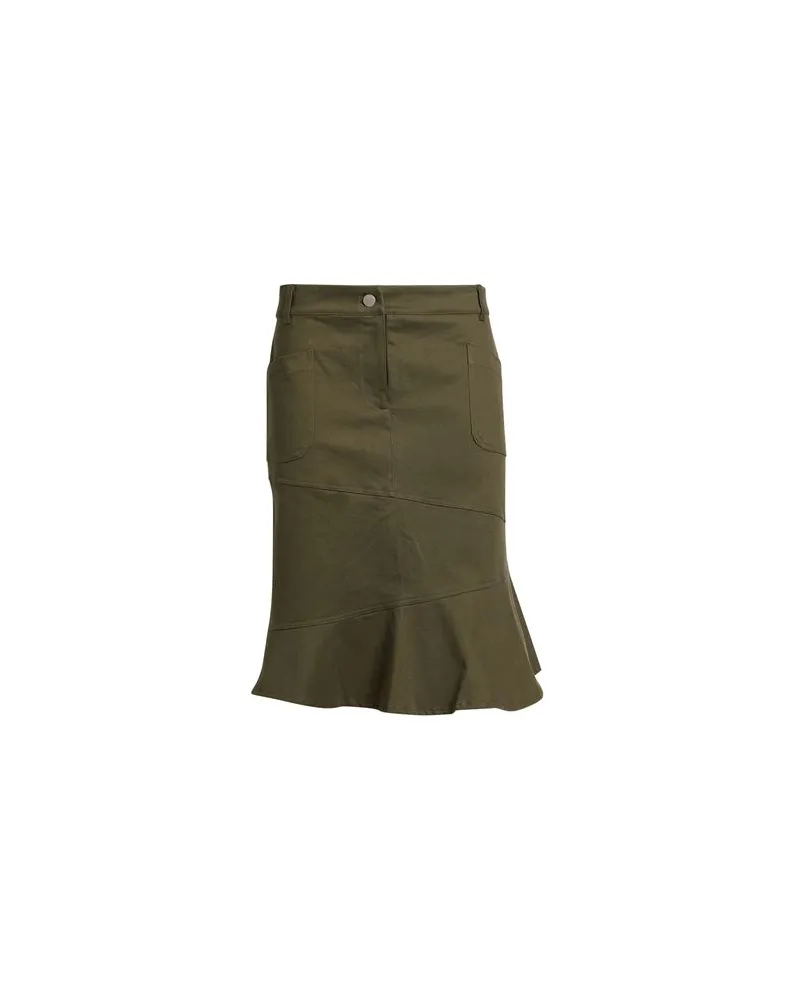 DISCLAIMER HOSEN & RÖCKE - Midi-Röckeauf YOOX.COM Militärgrün