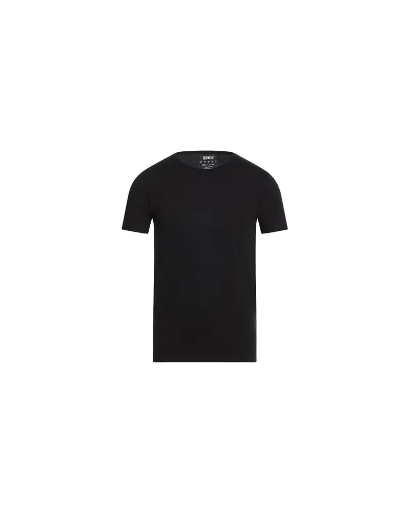 Edwin Jeans TOPS - T-shirtsauf YOOX.COM Schwarz