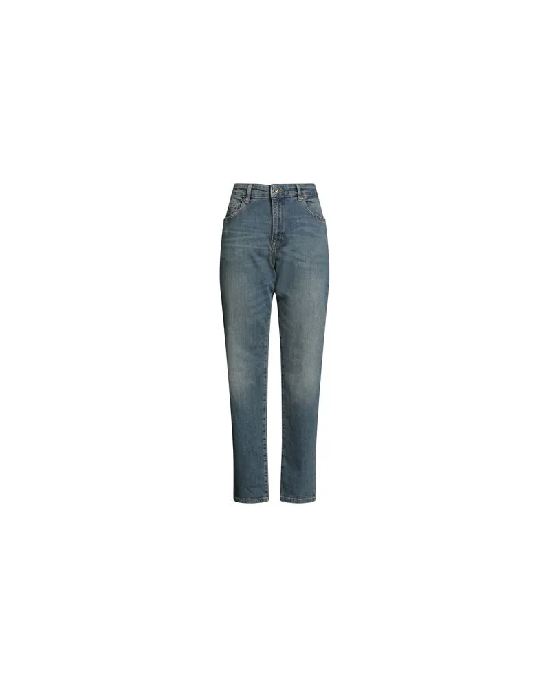 Versace Jeans HOSEN & RÖCKE - Jeanshosenauf YOOX.COM Blau