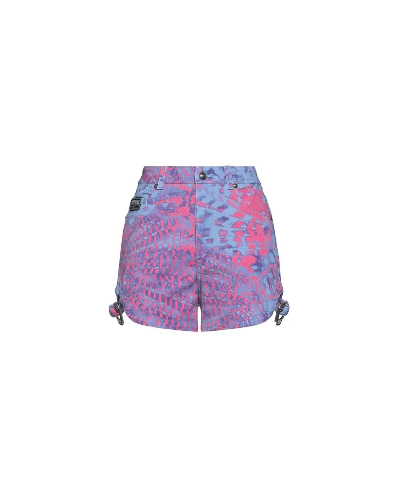 Versace Jeans HOSEN & RÖCKE - Jeansshortsauf YOOX.COM Violett