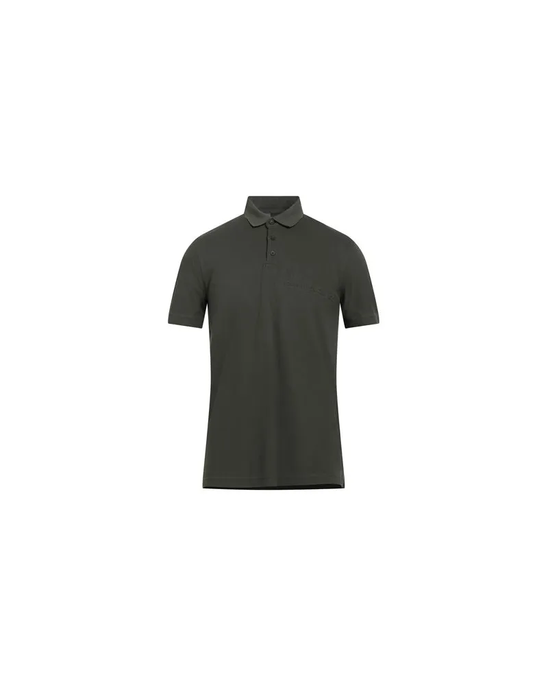 Armani Exchange TOPS - Poloshirtsauf YOOX.COM Militärgrün