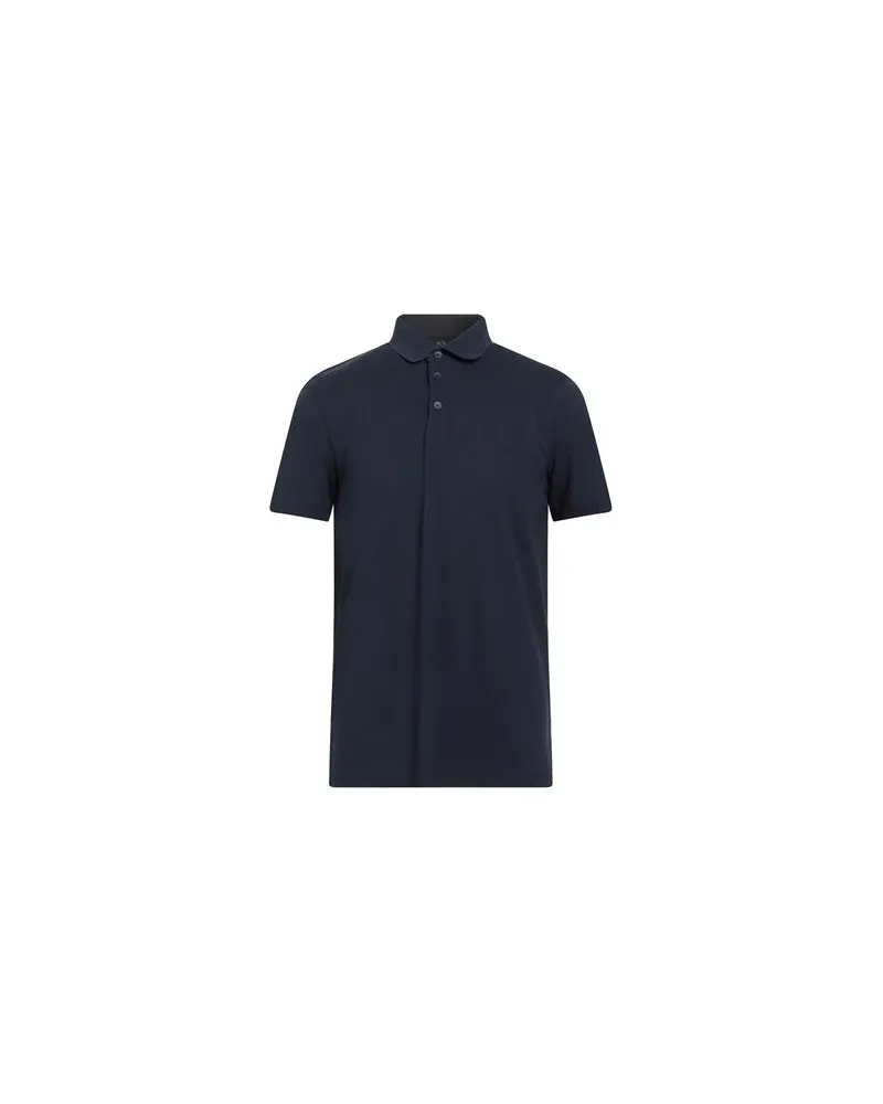Armani Exchange TOPS - Poloshirtsauf YOOX.COM Nachtblau