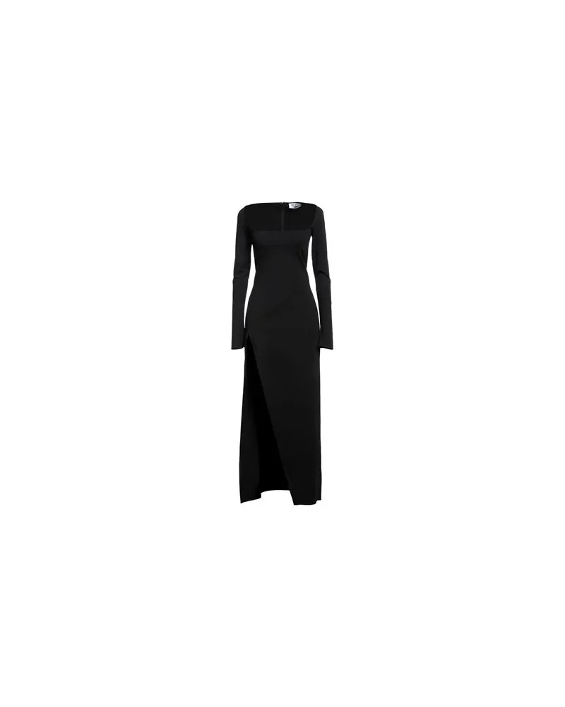 ATTICO KLEIDER - Maxi-Kleiderauf YOOX.COM Schwarz