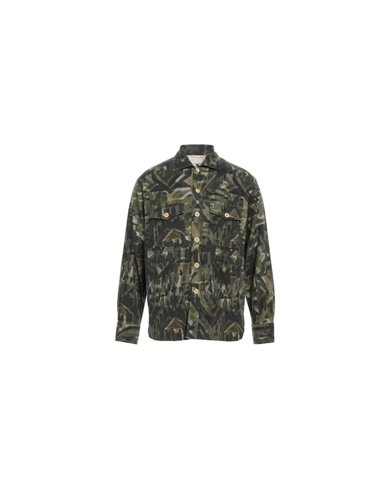 Tintoria Mattei TOPS - Hemdenauf YOOX.COM Militärgrün