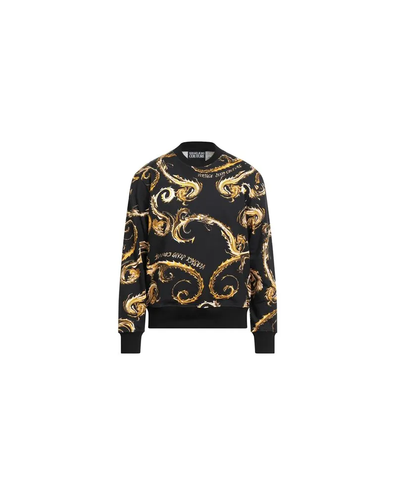 Versace Jeans TOPS - Sweatshirtsauf YOOX.COM Schwarz
