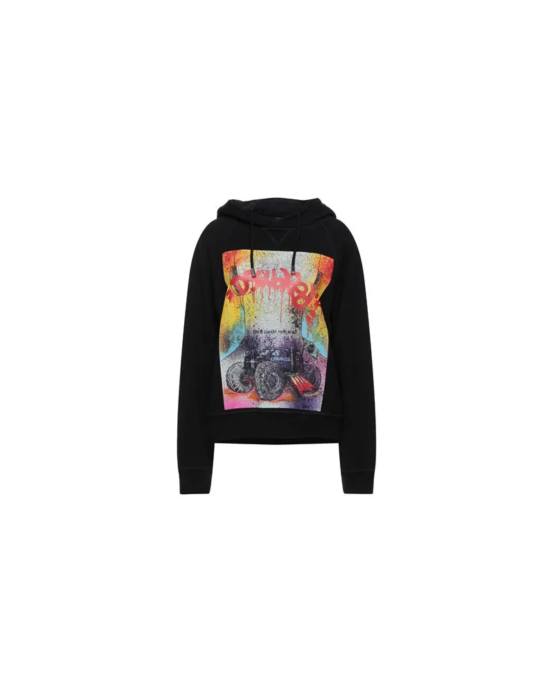Dsquared2 TOPS - Sweatshirtsauf YOOX.COM Schwarz