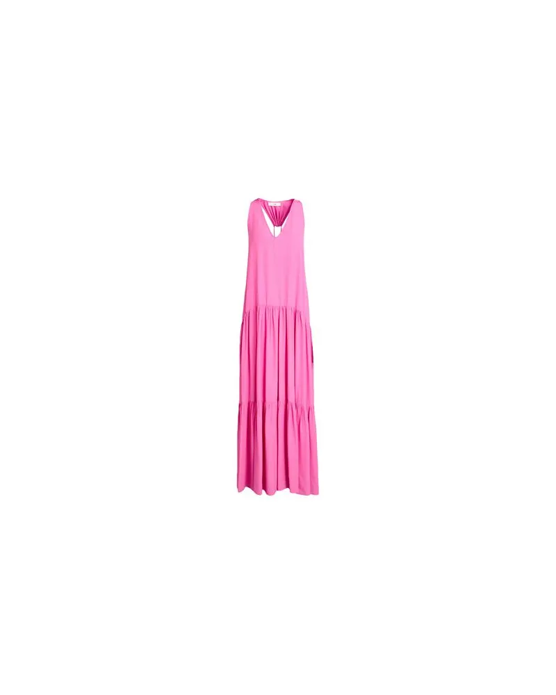 Suoli KLEIDER - Maxi-Kleiderauf YOOX.COM Rosa