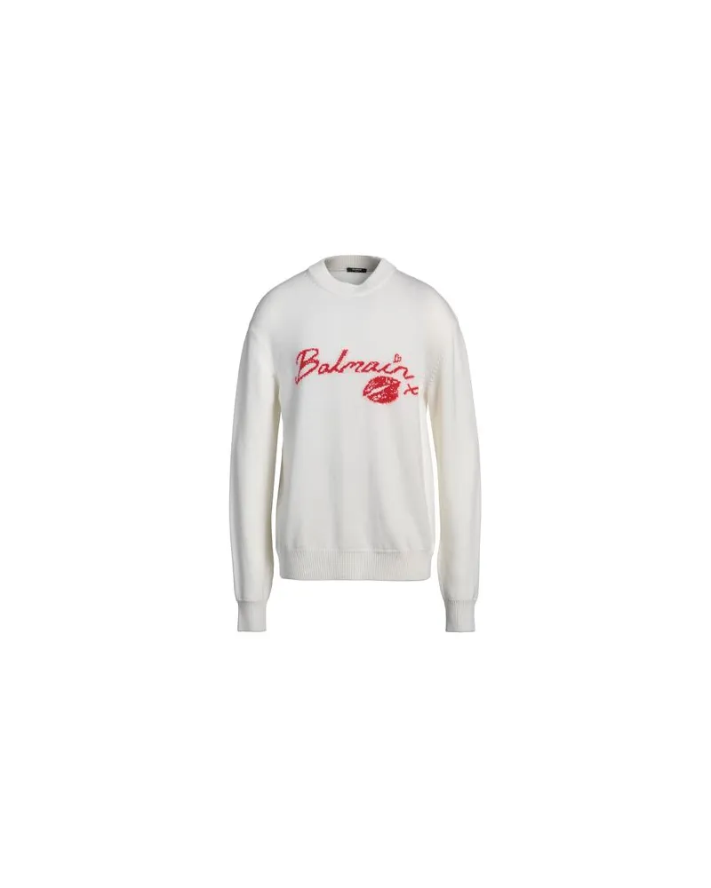 Balmain STRICKWAREN - Pulloverauf YOOX.COM Weiß