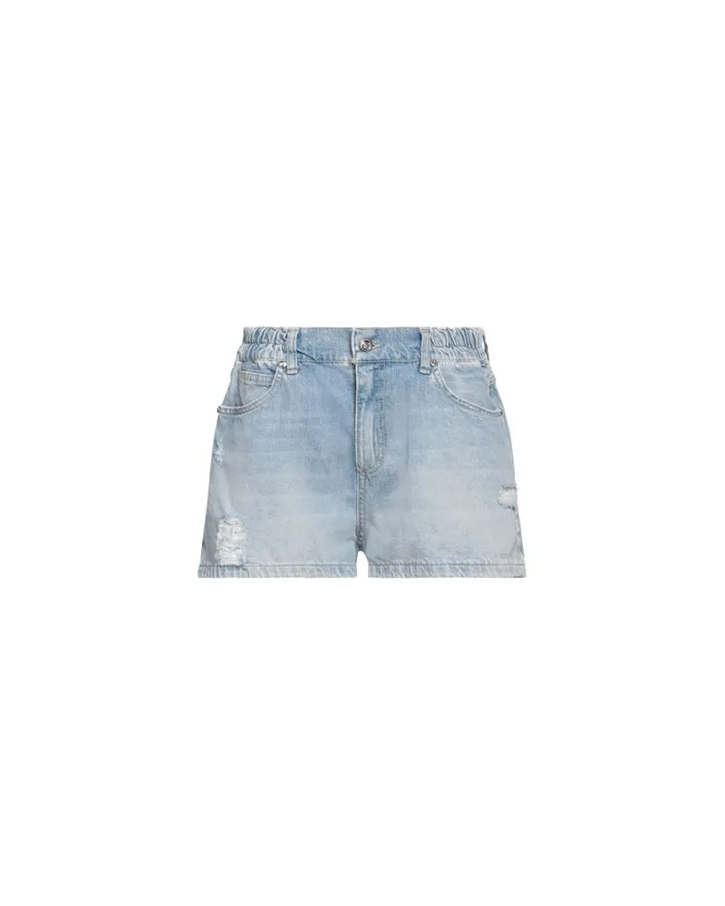 Please HOSEN & RÖCKE - Jeansshortsauf YOOX.COM Blau