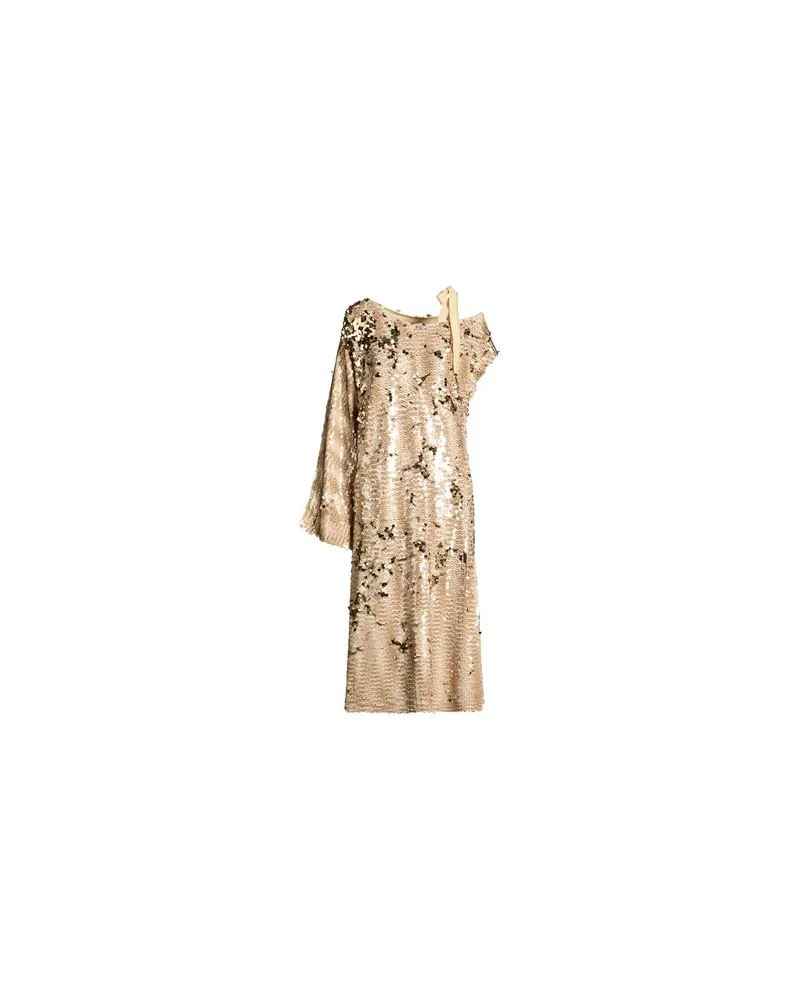 Erika Cavallini KLEIDER - Midi-Kleiderauf YOOX.COM Beige