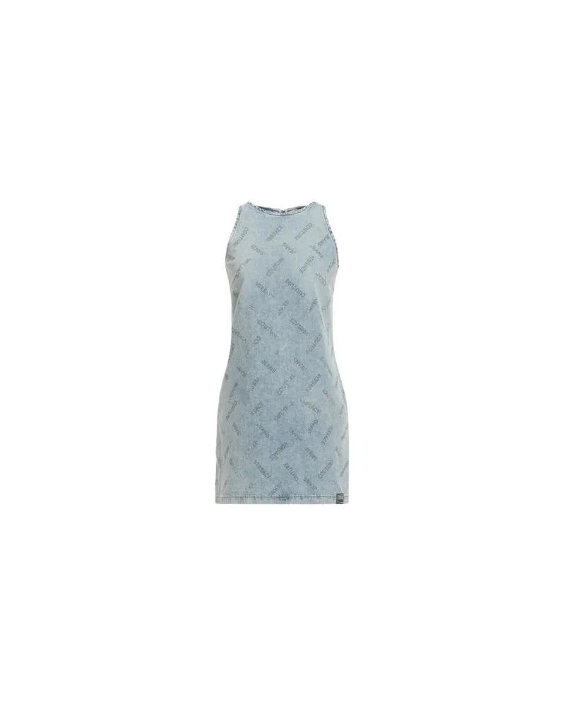 Versace Jeans KLEIDER - Mini-Kleiderauf YOOX.COM Blau