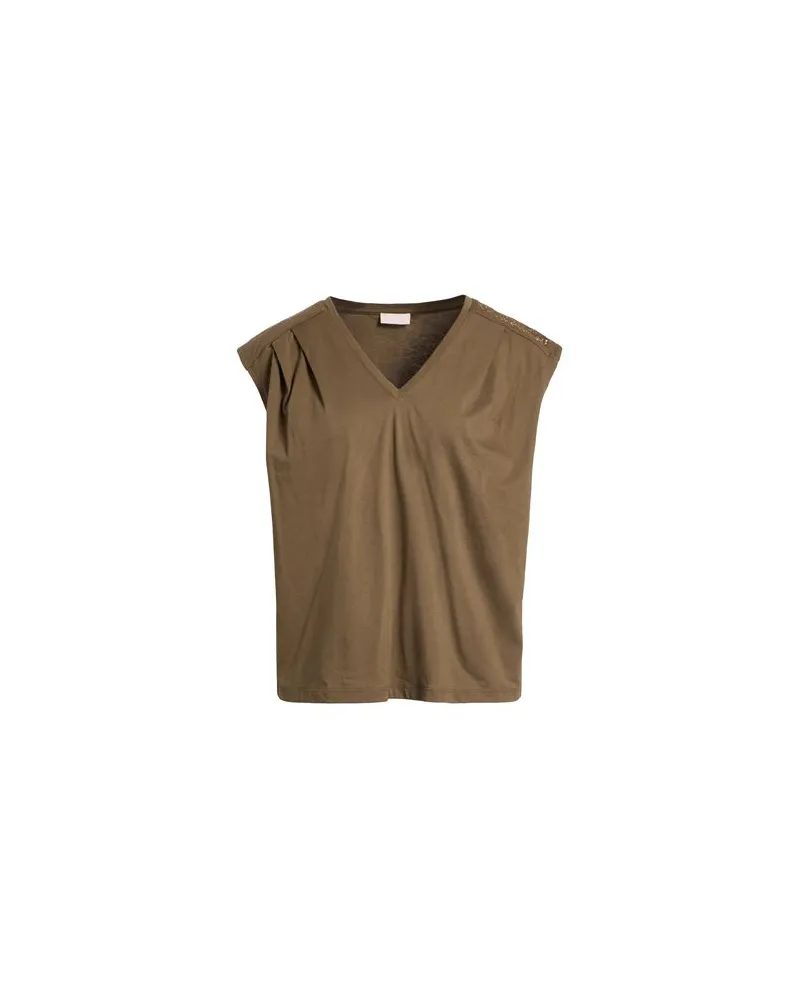 Liu Jo TOPS - T-shirtsauf YOOX.COM Militärgrün