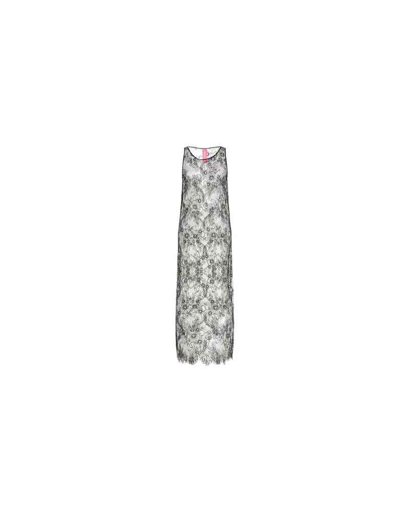 Pink Memories KLEIDER - Maxi-Kleiderauf YOOX.COM Schwarz