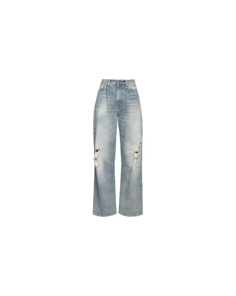 R13 HOSEN & RÖCKE - Jeanshosenauf YOOX.COM Blau