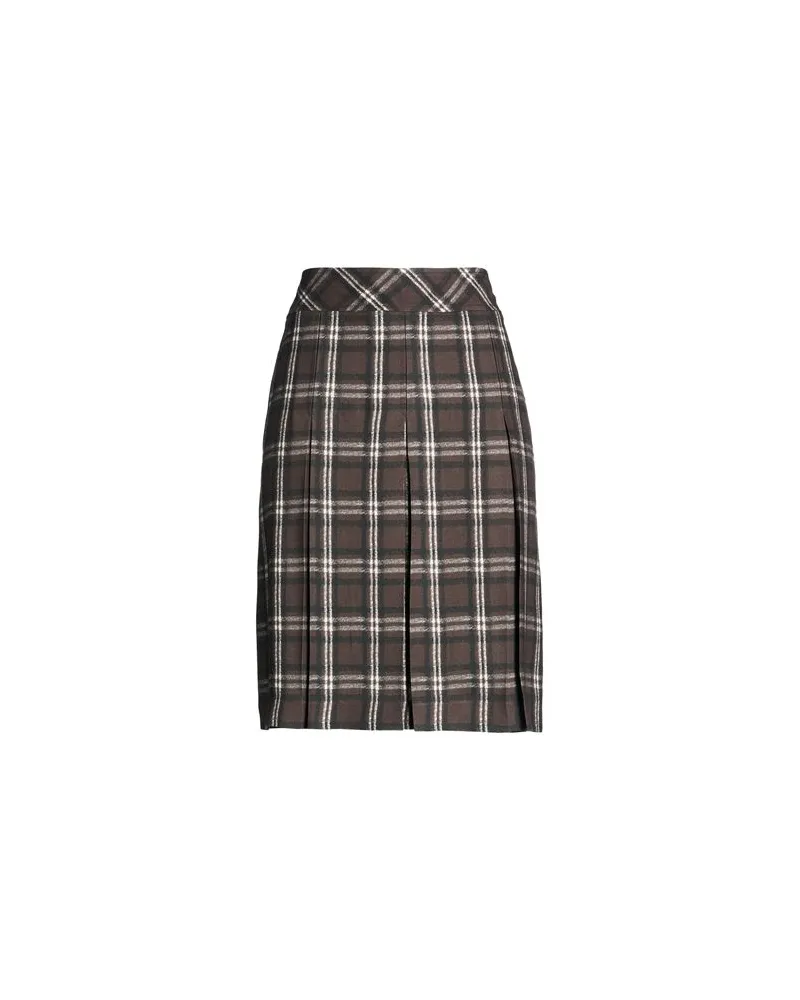 Ermanno Scervino HOSEN & RÖCKE - Midi-Röckeauf YOOX.COM Schokobraun